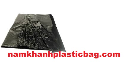 Bolsa de basura plana.